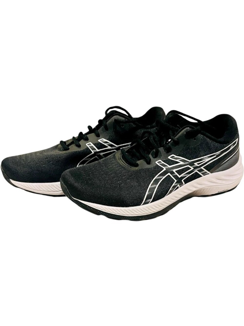 Asics Gel-Excite 9 Shoes - Black & White - Men's Size 7.5